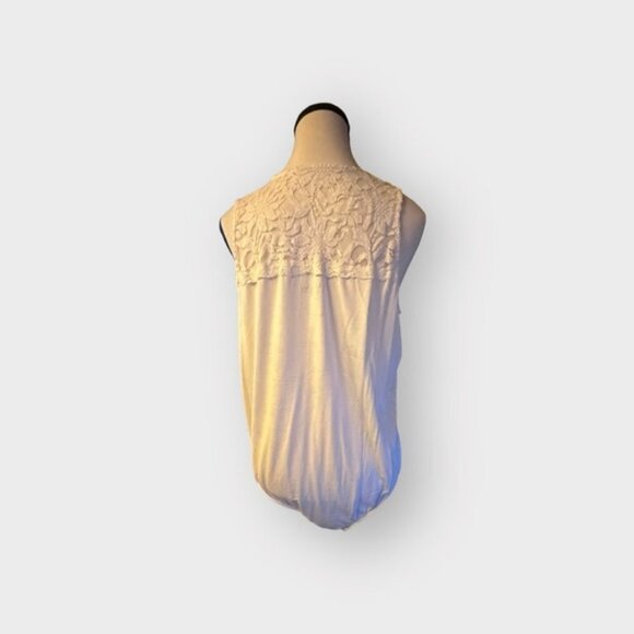 🆕 NWT Women’s torrid 1 2 Off white Super Soft Lace Overlay Sweetheart Bodysuit - Picture 6 of 13